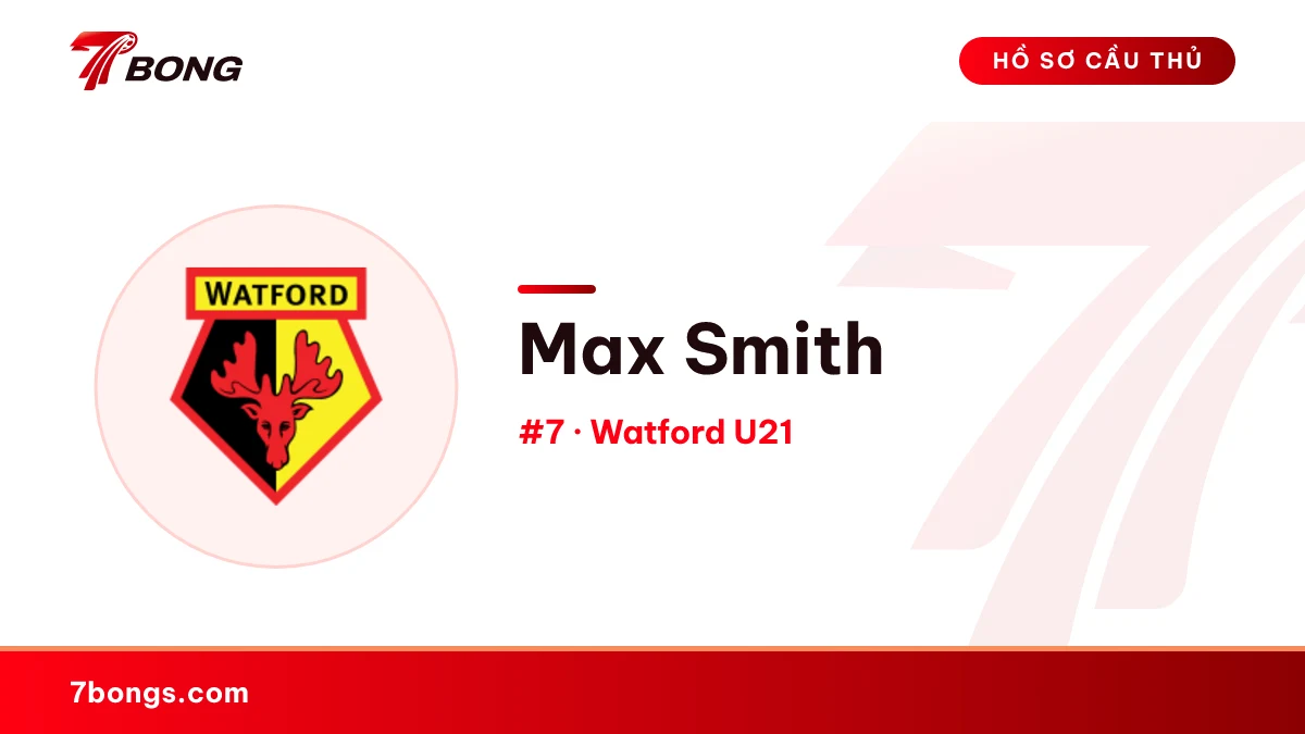 Max Smith — Watford U21
