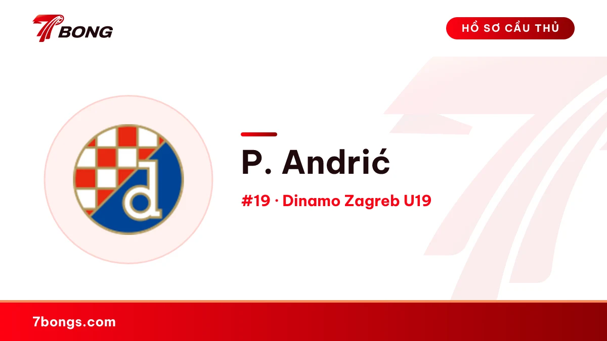 P. Andrić — Dinamo Zagreb U19