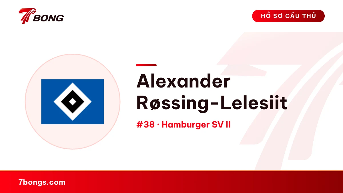 Alexander Røssing-Lelesiit — Hamburger SV II