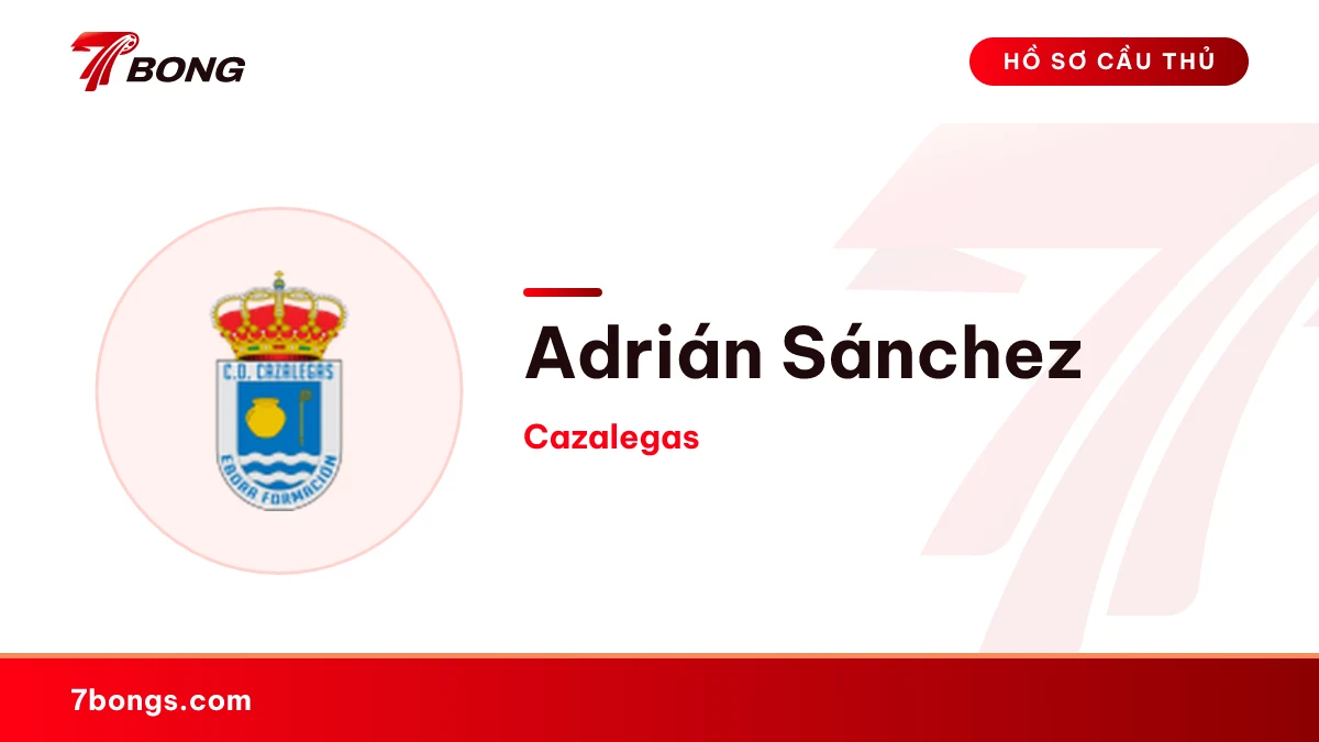Adrián Sánchez — Cazalegas