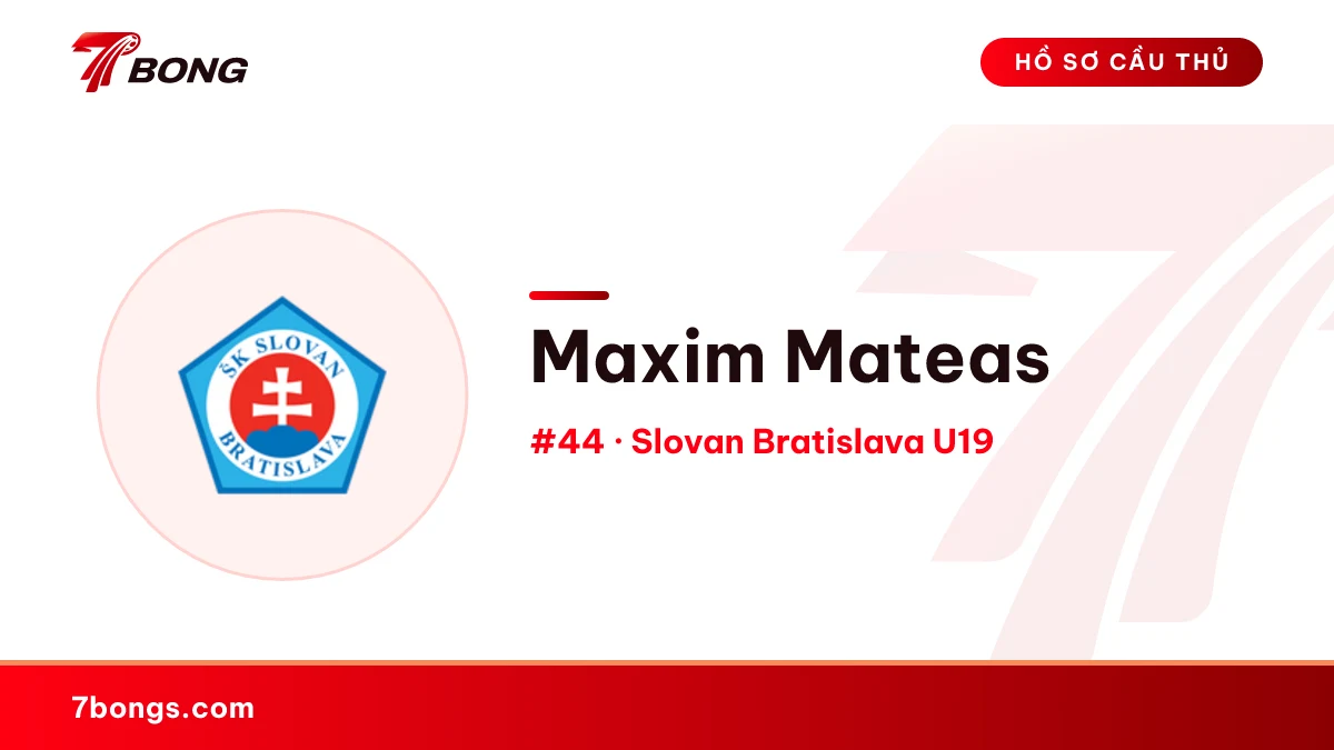 Maxim Mateas — Slovan Bratislava U19