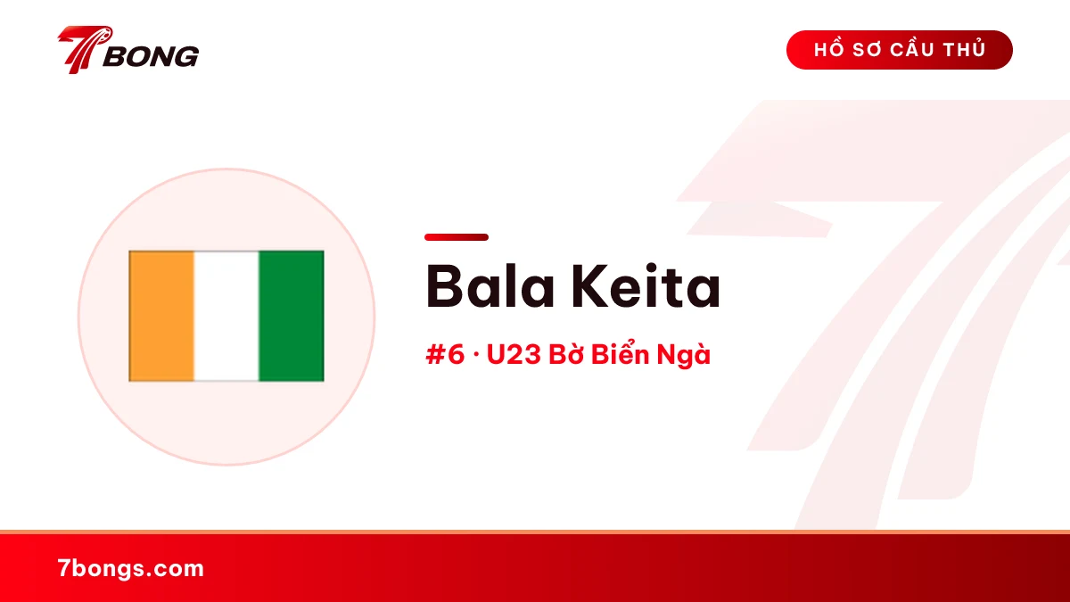 Bala Keita — U23 Bờ Biển Ngà
