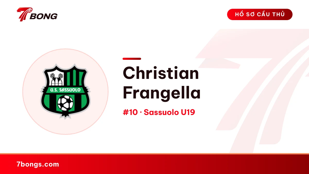 Christian Frangella — Sassuolo U19