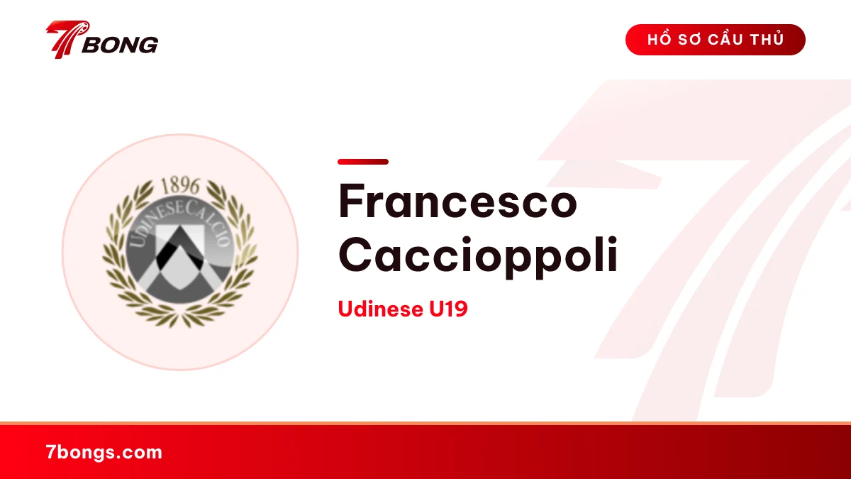 Francesco Caccioppoli — Udinese U19