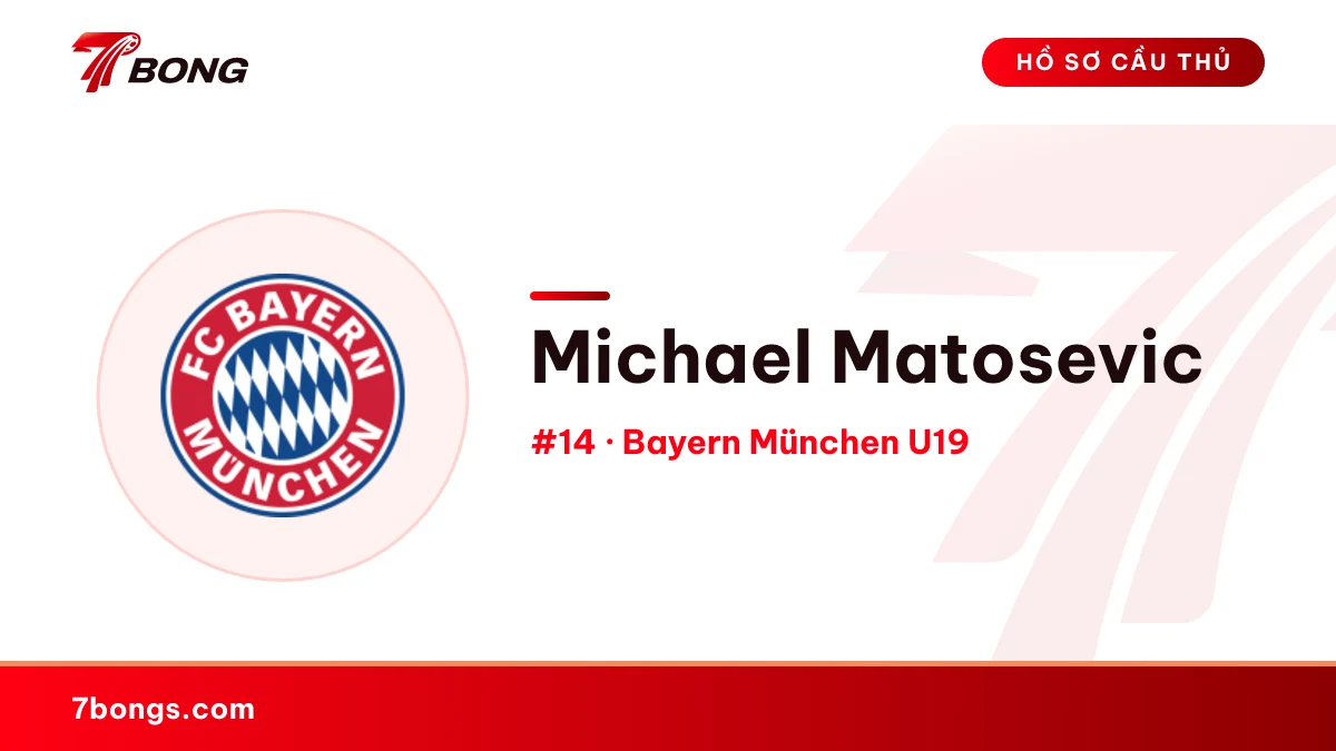 Michael Matosevic — Bayern München U19