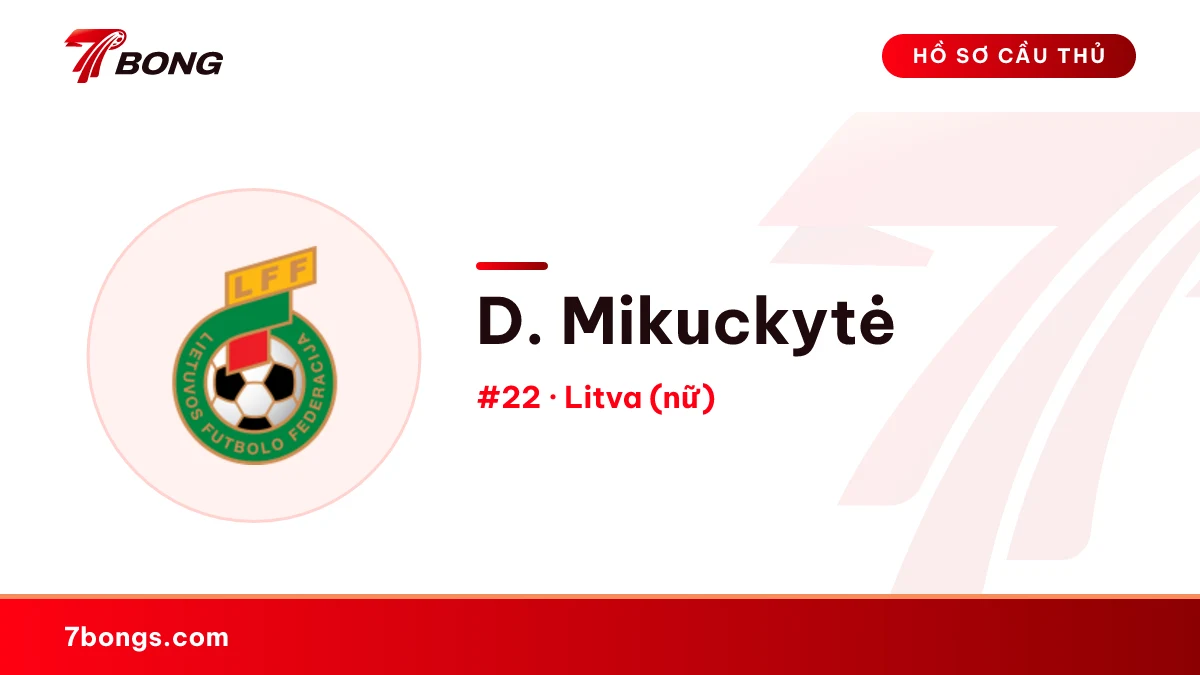 D. Mikuckytė — Litva (nữ)