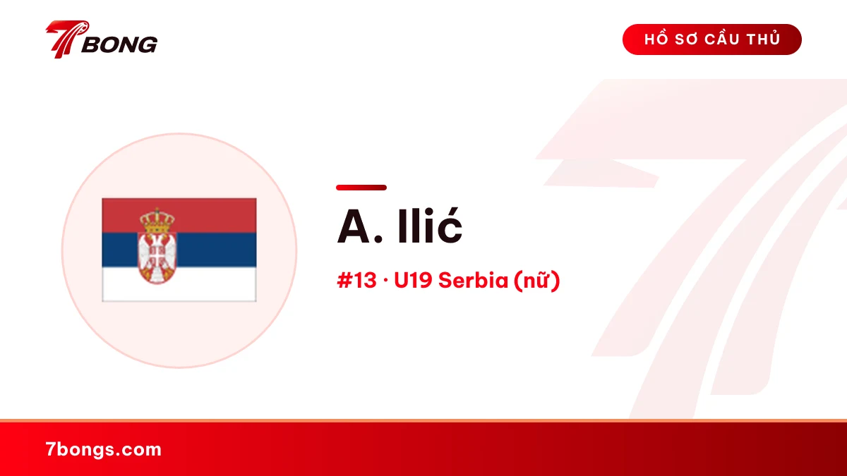 A. Ilić — U19 Serbia (nữ)