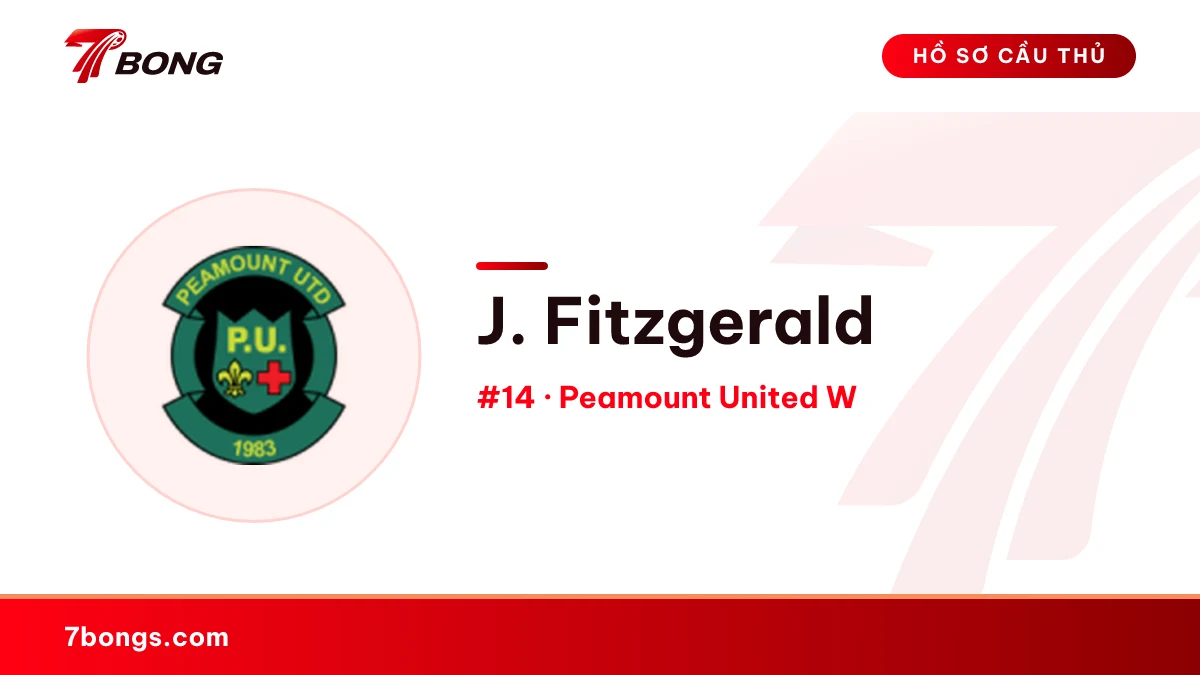 J. Fitzgerald — Peamount United W