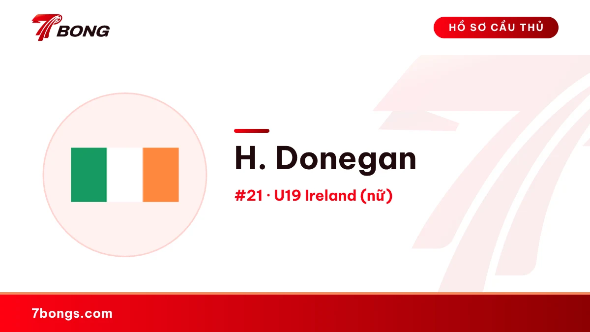 H. Donegan — U19 Ireland (nữ)