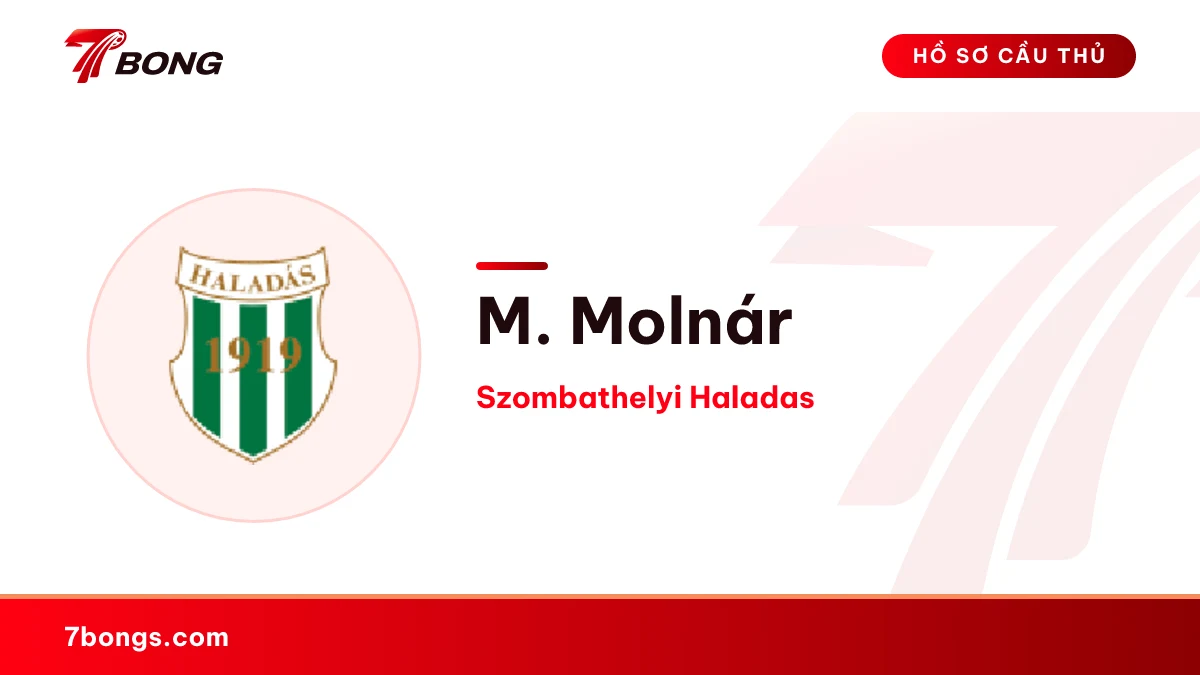 M. Molnár — Szombathelyi Haladas