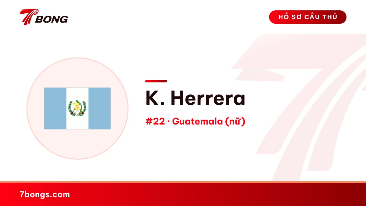 K. Herrera — Guatemala (nữ)