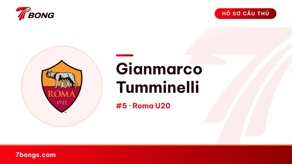 Gianmarco Tumminelli — Roma U20