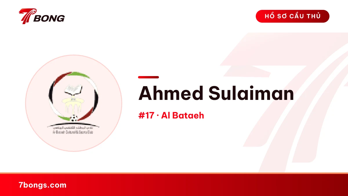 Ahmed Sulaiman — Al Bataeh