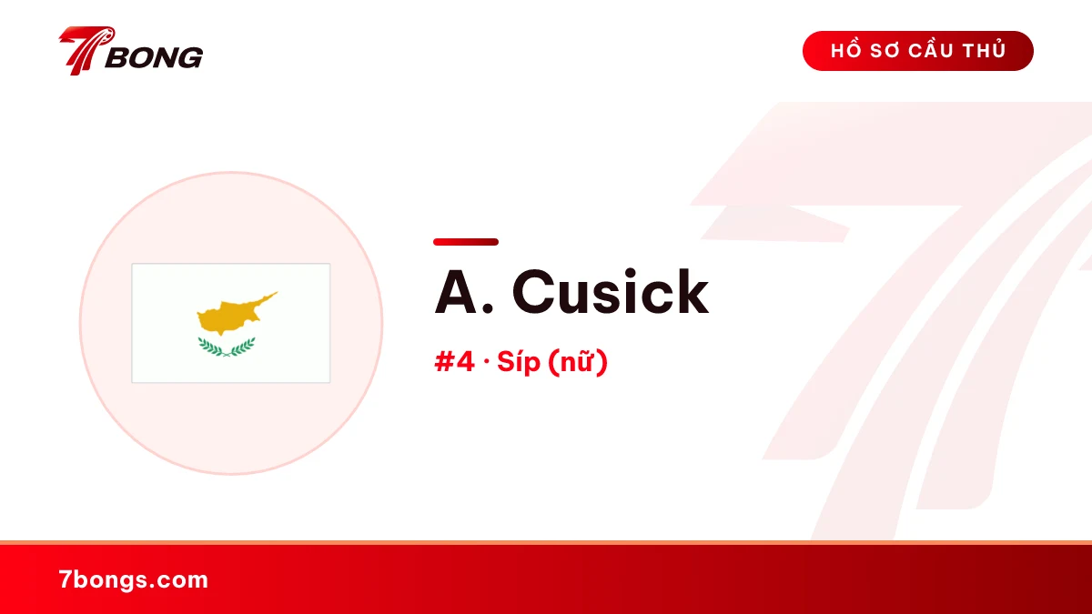 A. Cusick — Síp (nữ)