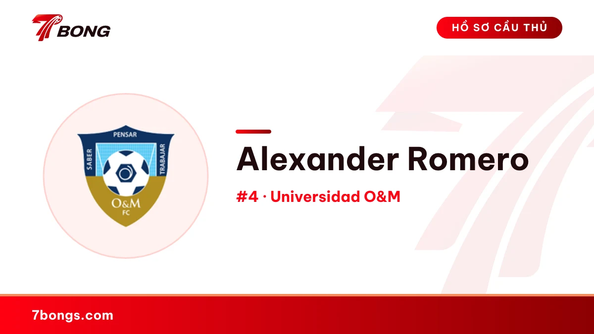 Alexander Romero — Universidad O&M