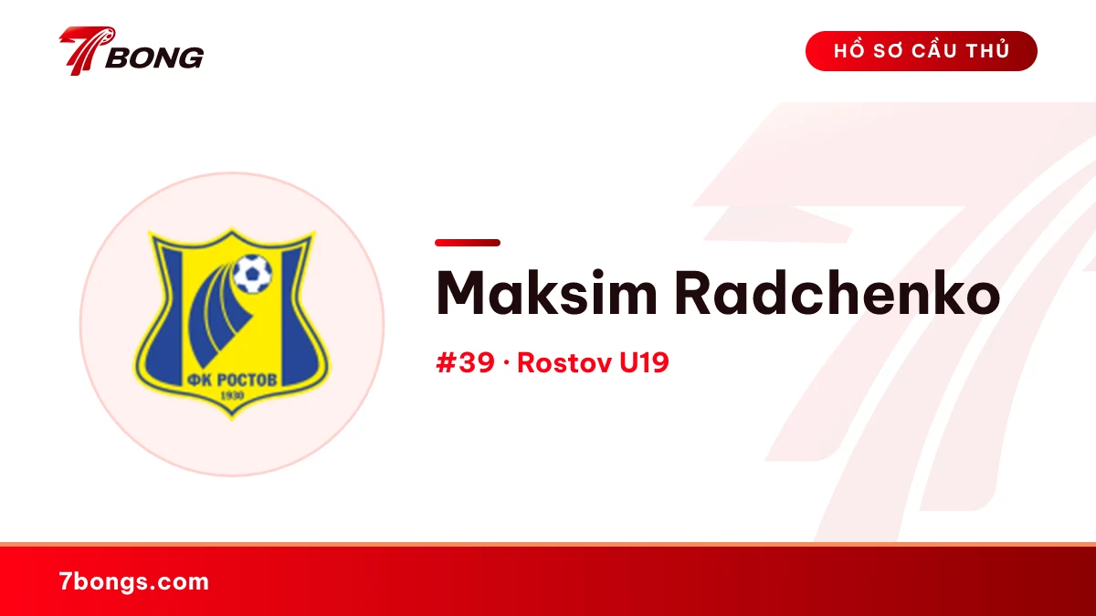 Maksim Radchenko — Rostov U19