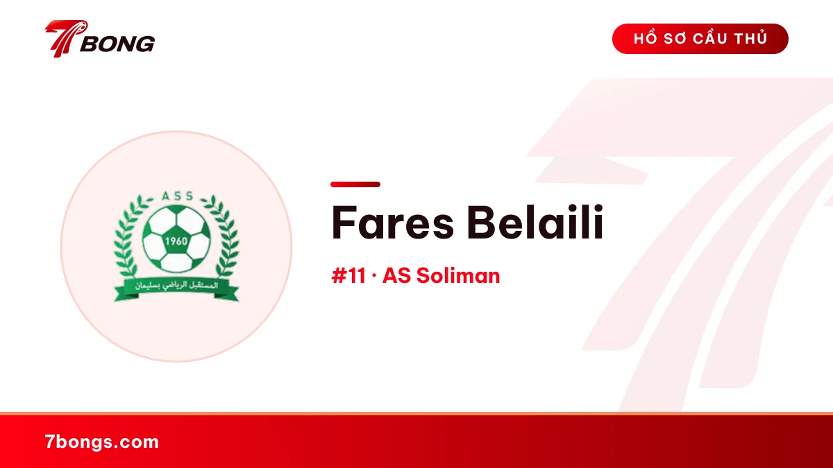 Fares Belaili — AS Soliman