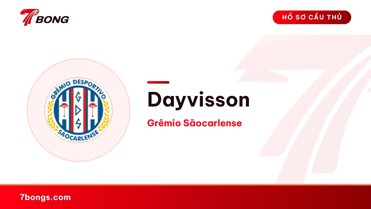 Dayvisson — Grêmio Sãocarlense
