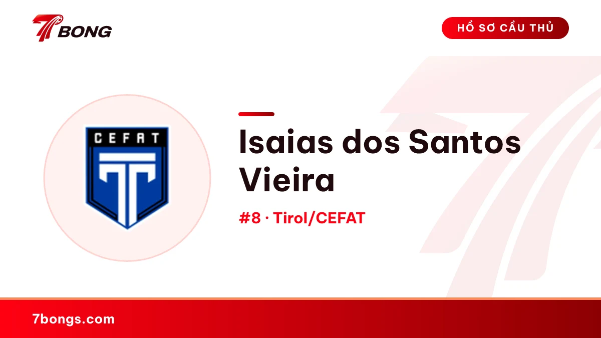 Isaias dos Santos Vieira — Tirol/CEFAT