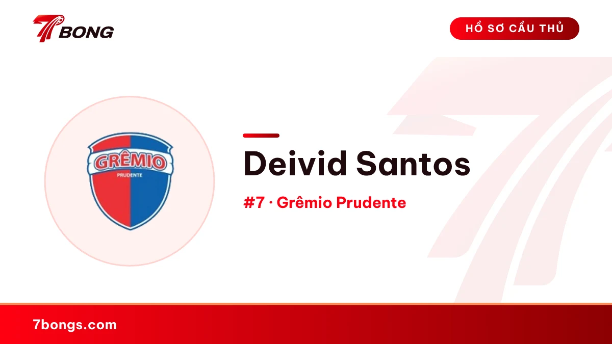 Deivid Santos — Grêmio Prudente