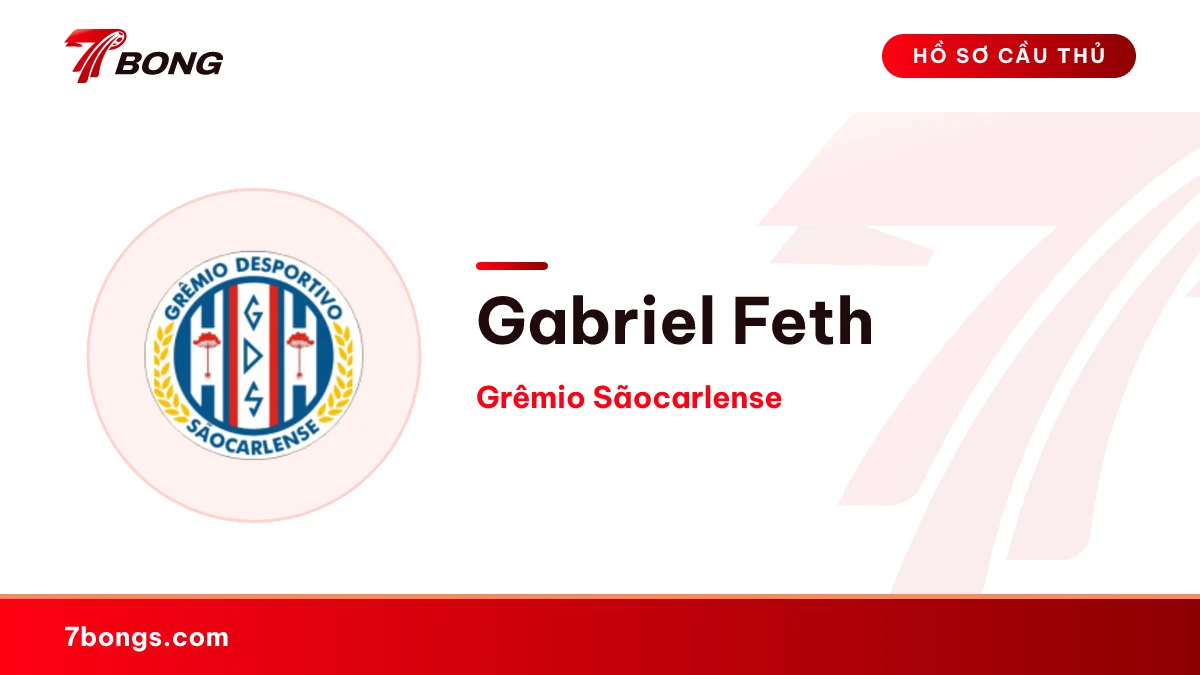 Gabriel Feth — Grêmio Sãocarlense