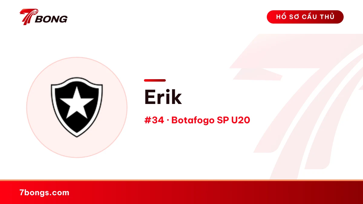 Erik — Botafogo SP U20