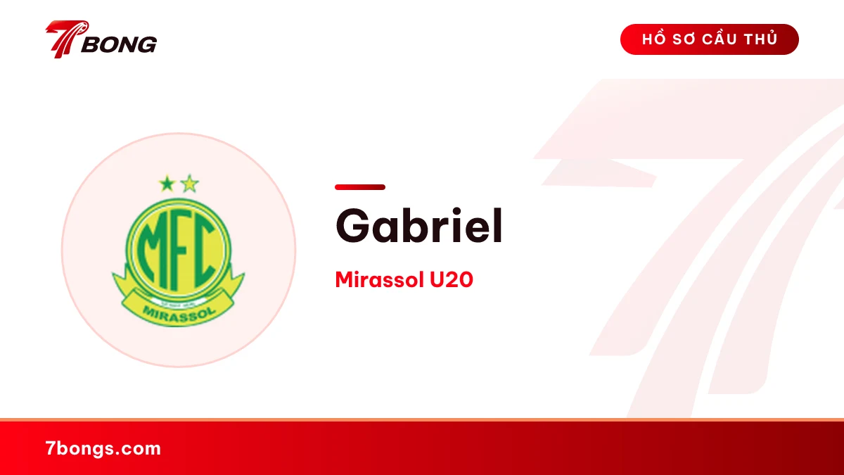 Gabriel — Mirassol U20