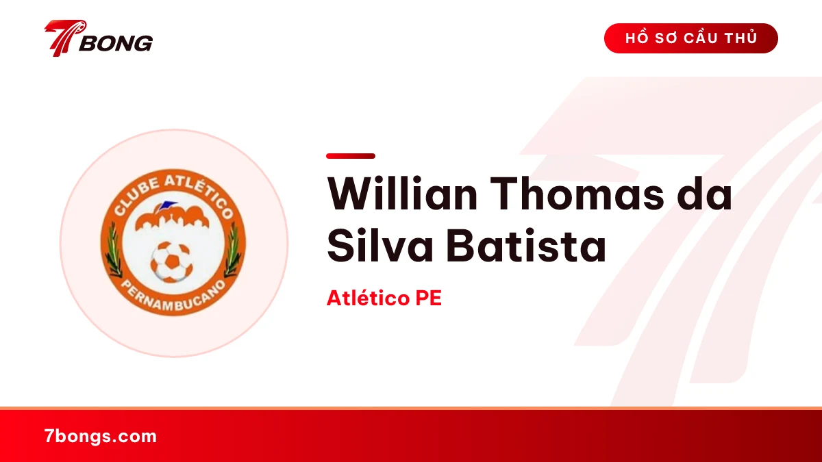 Willian Thomas da Silva Batista — Atlético PE