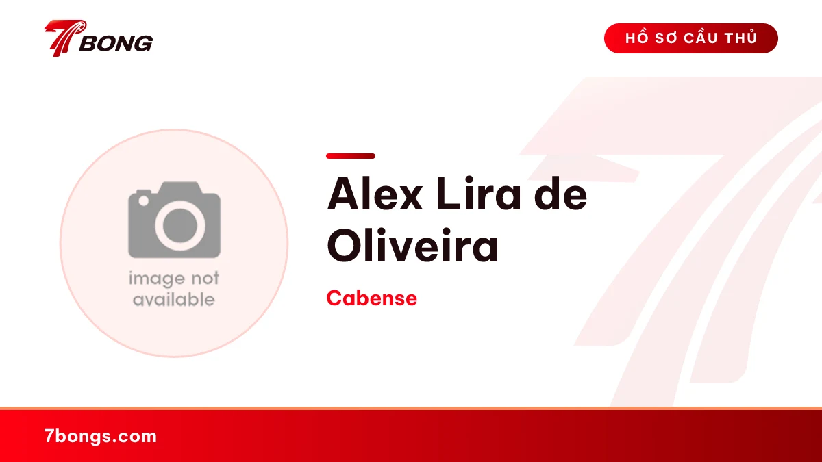 Alex Lira de Oliveira — Cabense