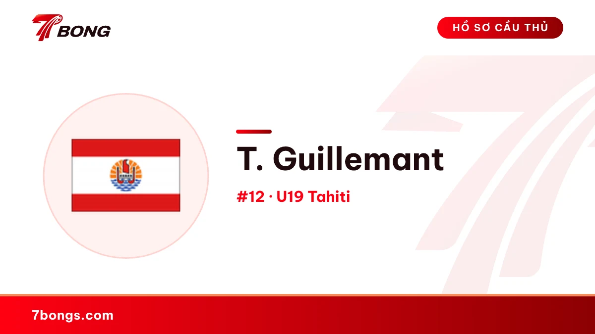 T. Guillemant — U19 Tahiti