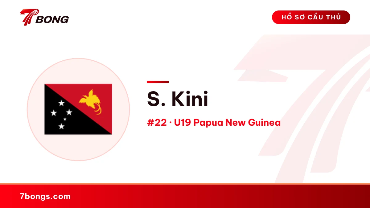 S. Kini — U19 Papua New Guinea