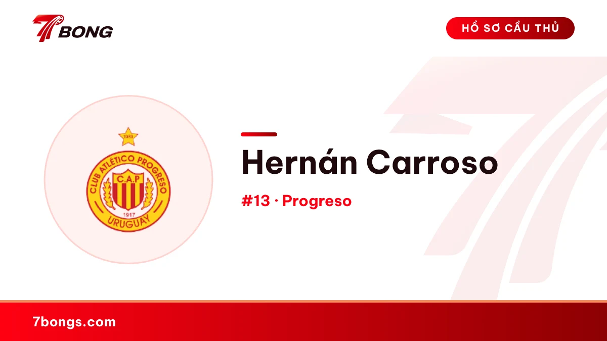 Hernán Carroso — Progreso