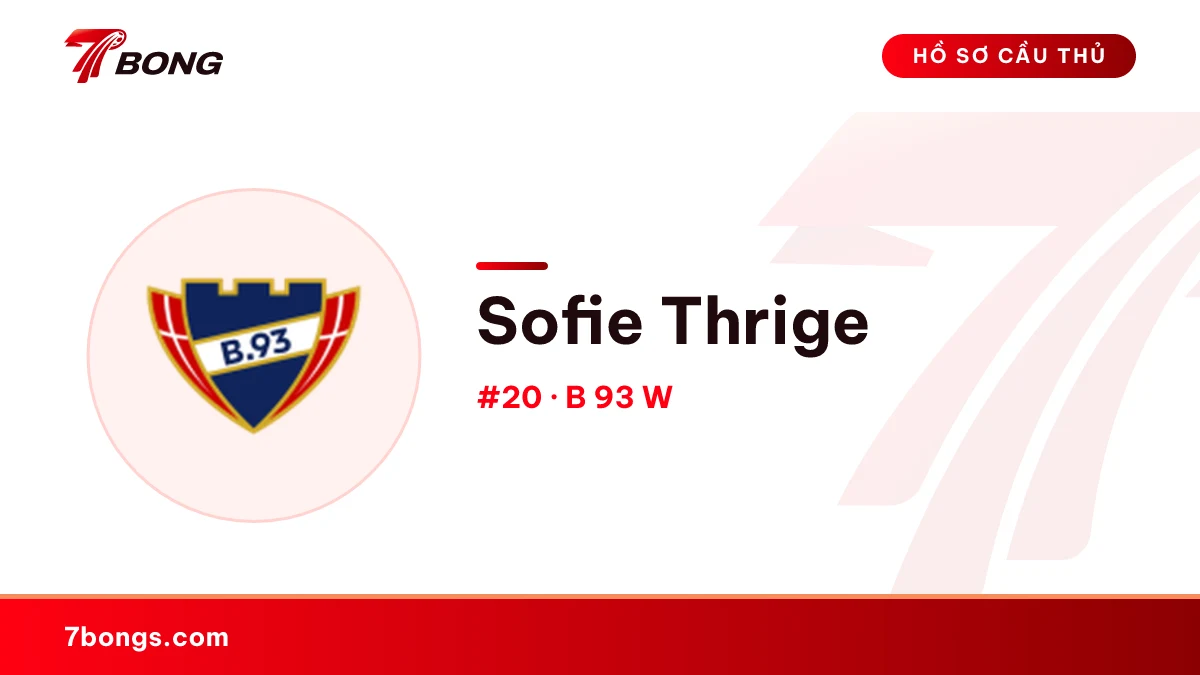 Sofie Thrige — B 93 W