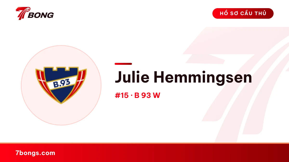 Julie Hemmingsen — B 93 W