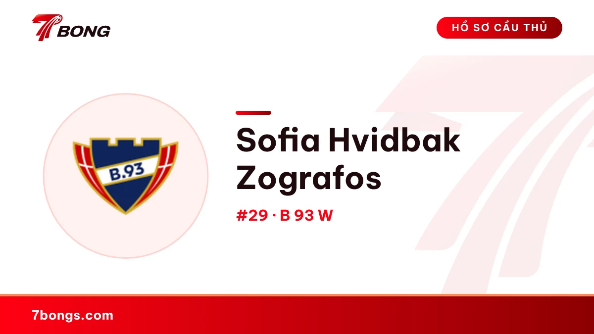 Sofia Hvidbak Zografos — B 93 W