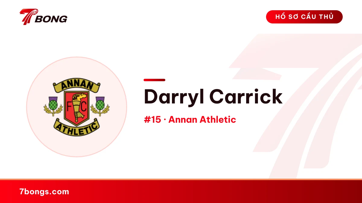 Darryl Carrick — Annan Athletic
