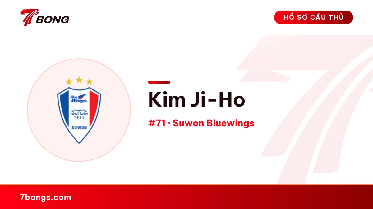 Kim Ji-Ho — Suwon Bluewings