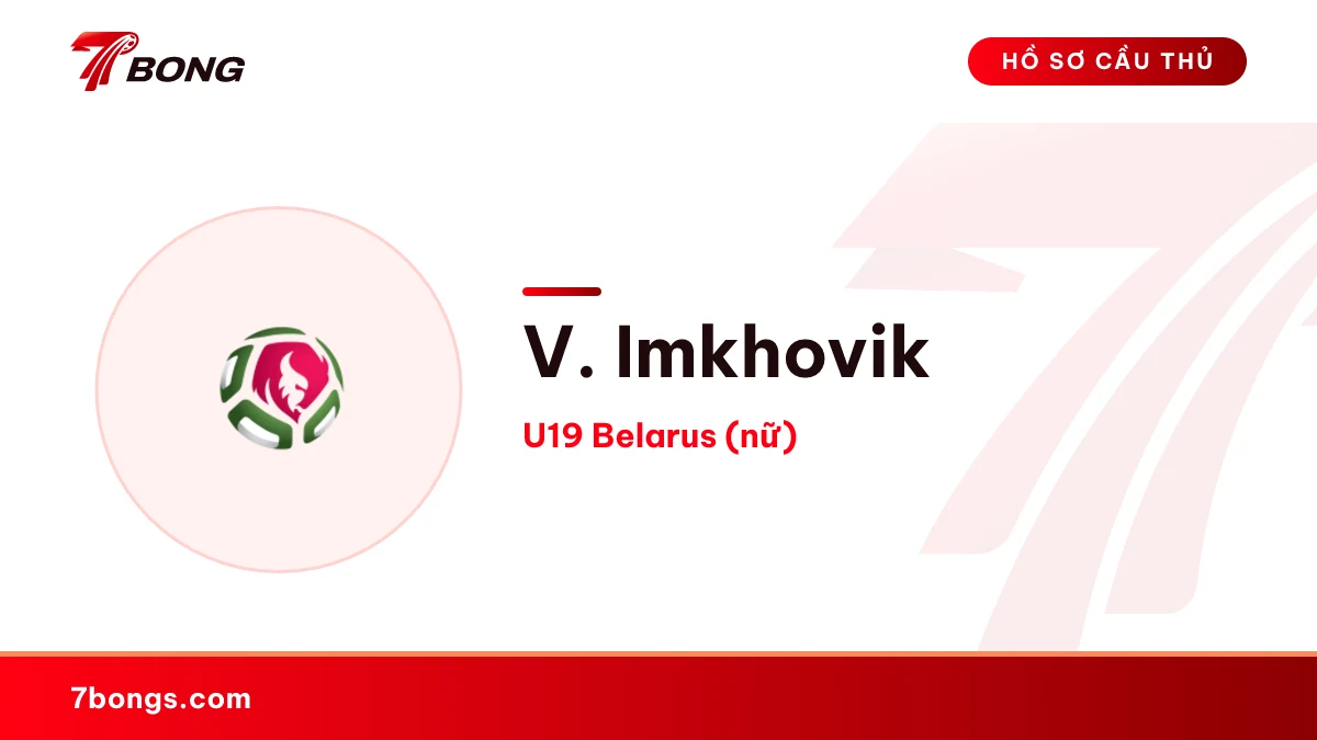 V. Imkhovik — U19 Belarus (nữ)