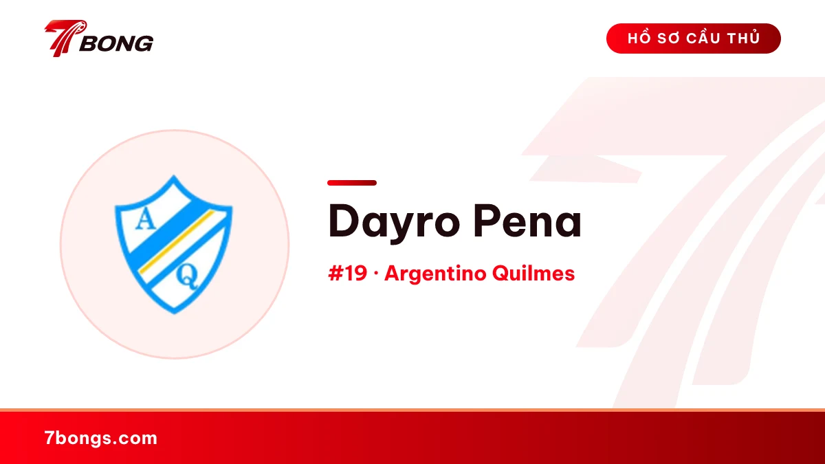 Dayro Pena — Argentino Quilmes