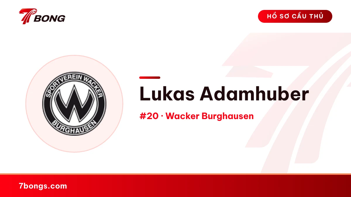Lukas Adamhuber — Wacker Burghausen