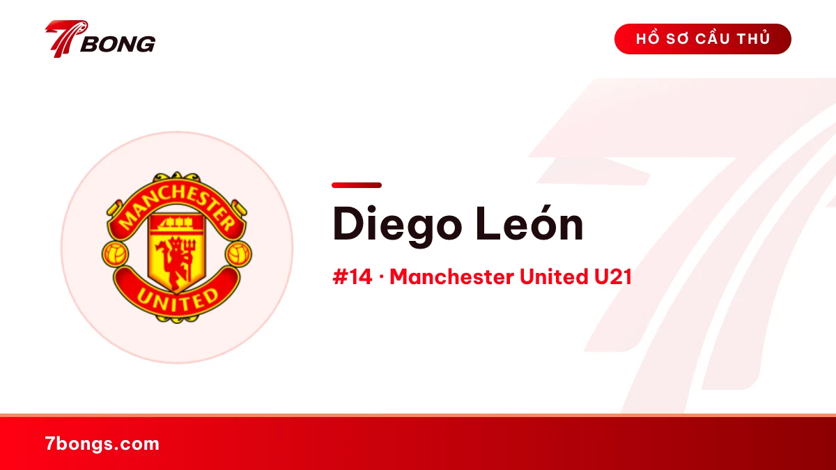 Diego León — Manchester United U21