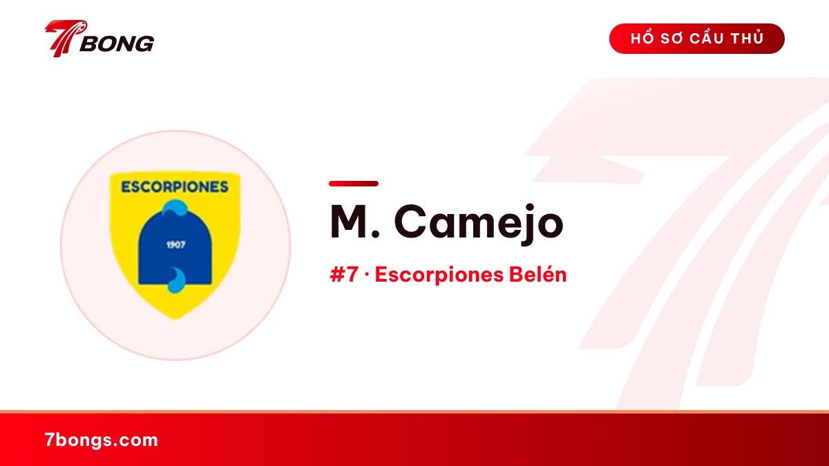 M. Camejo — Escorpiones Belén