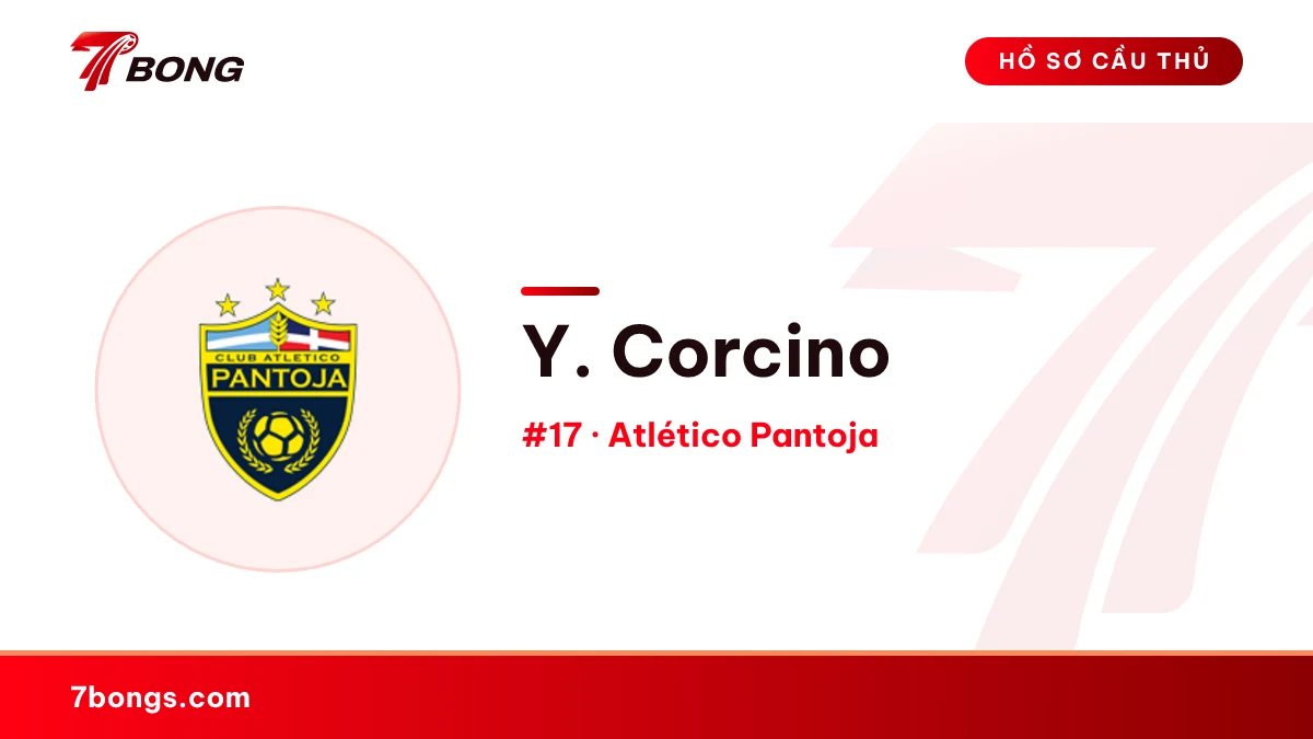 Y. Corcino — Atlético Pantoja