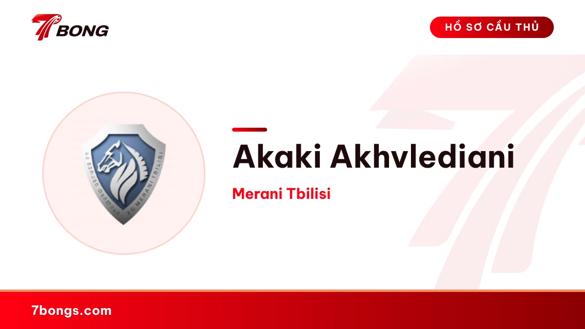 Akaki Akhvlediani — Merani Tbilisi
