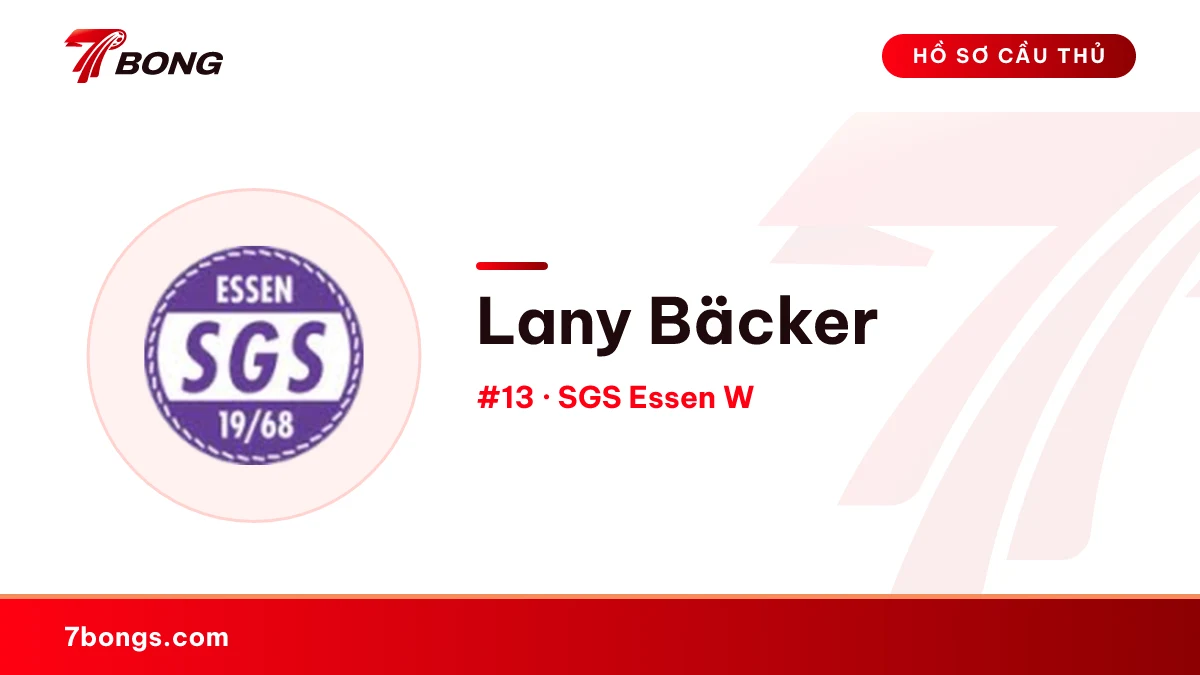 Lany Bäcker — SGS Essen W