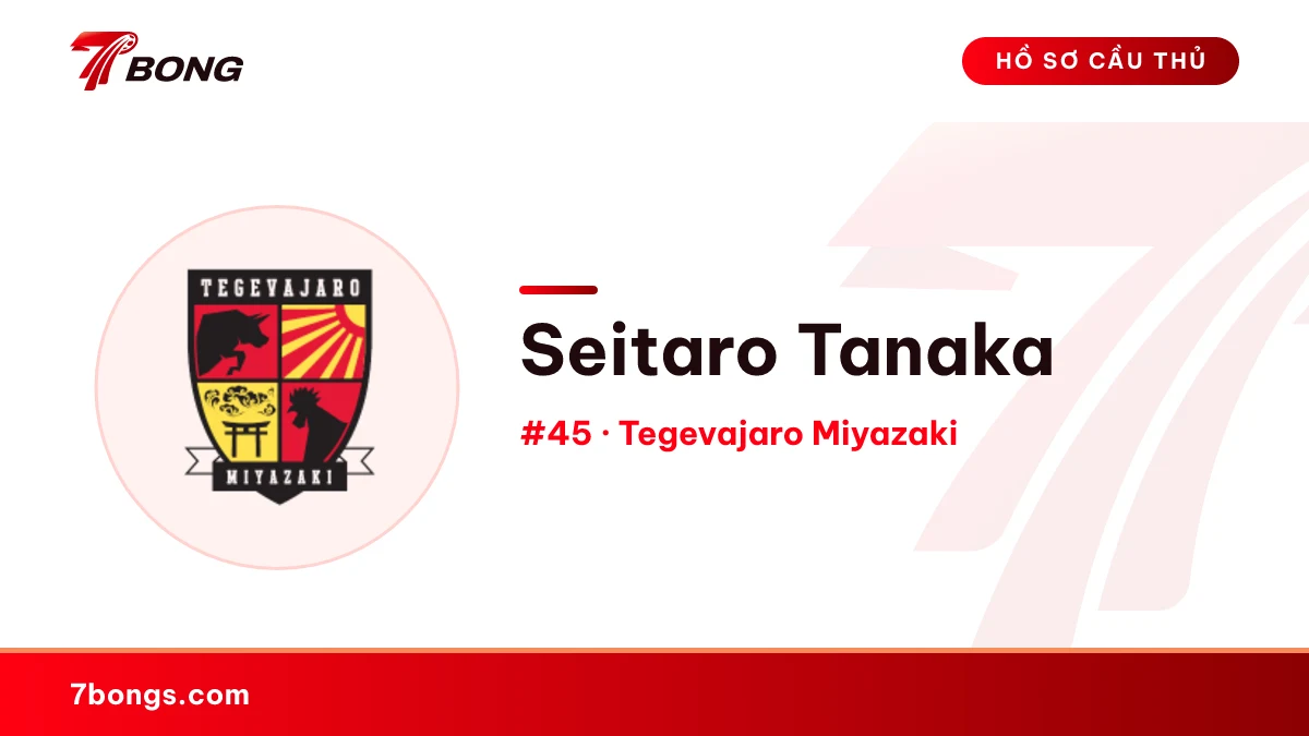 Seitaro Tanaka — Tegevajaro Miyazaki