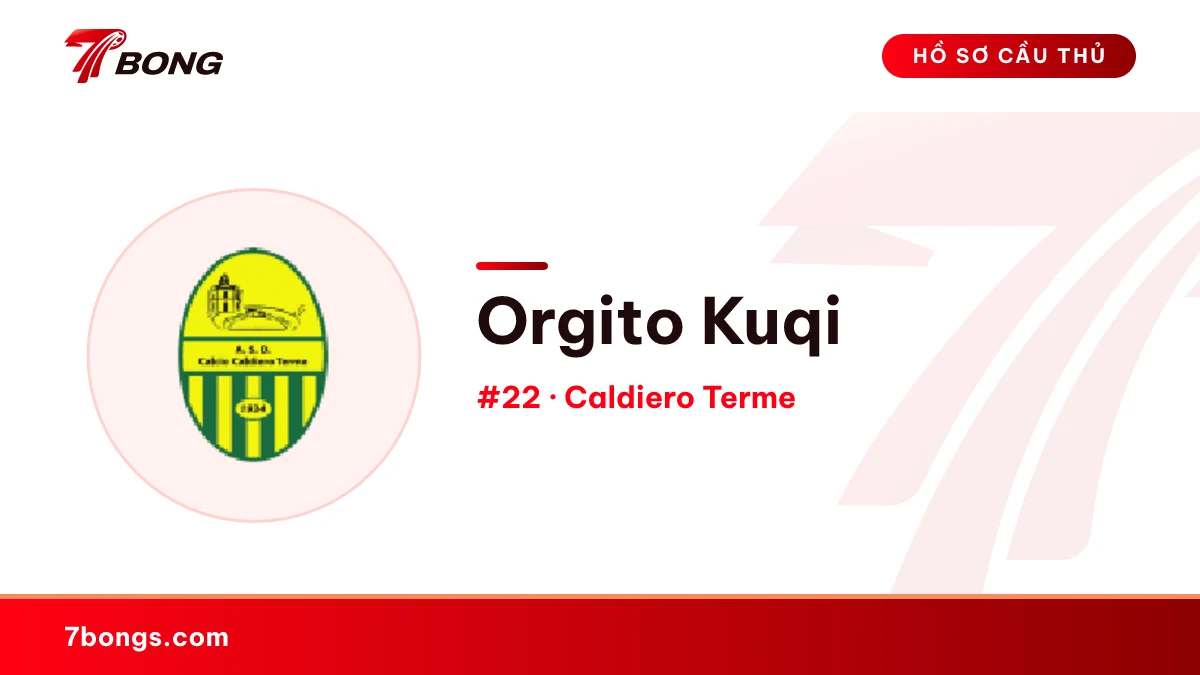 Orgito Kuqi — Caldiero Terme