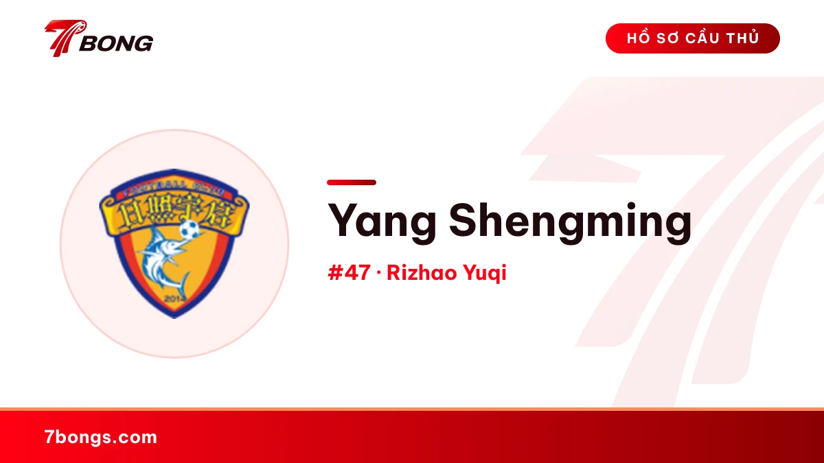 Yang Shengming — Rizhao Yuqi