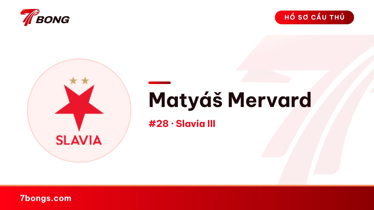 Matyáš Mervard — Slavia III