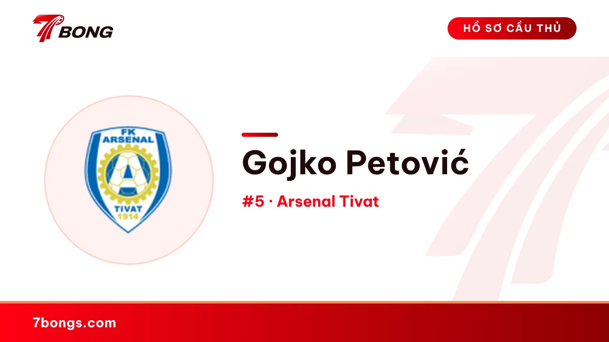 Gojko Petović — Arsenal Tivat